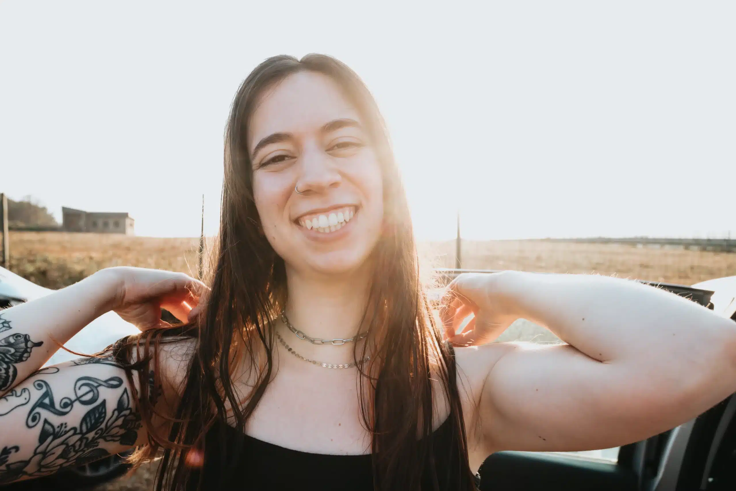 happy woman